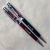 “Mother Knows Best” Sleek Garnet & Tourmaline Engraved Pen