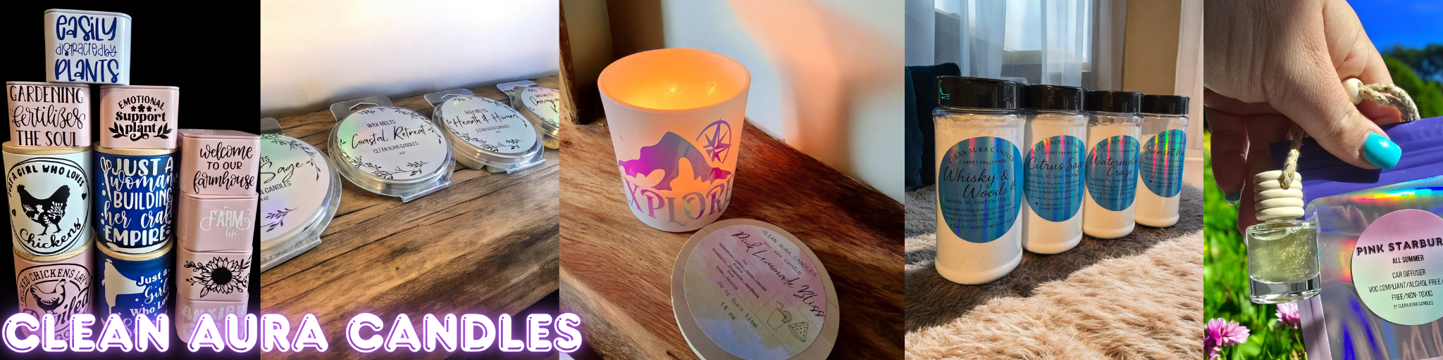 Clean Aura Candles